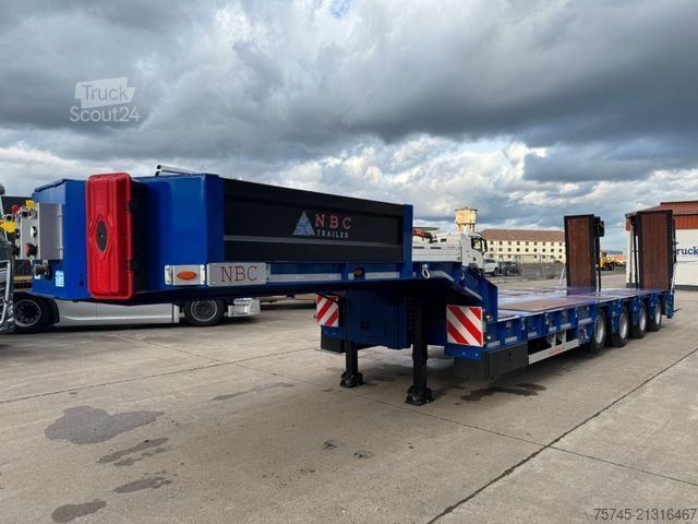 Dieplader oplegger  GVN TIEFLADER*AUZIEHBAR 6 M*LENKACHSE*PEN