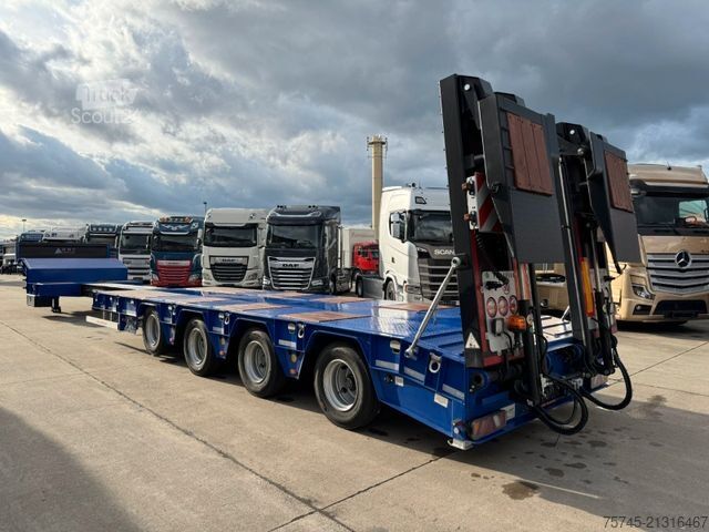 Dieplader oplegger  GVN TIEFLADER*AUZIEHBAR 6 M*LENKACHSE*PEN