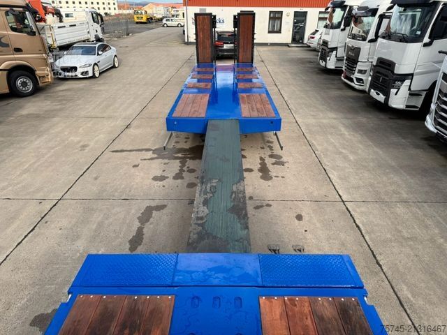 Dieplader oplegger  GVN TIEFLADER*AUZIEHBAR 6 M*LENKACHSE*PEN