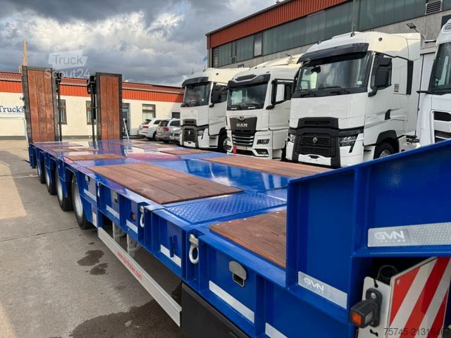 Dieplader oplegger  GVN TIEFLADER*AUZIEHBAR 6 M*LENKACHSE*PEN