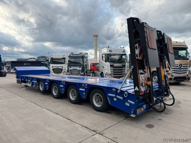 Dieplader oplegger  GVN TIEFLADER*AUZIEHBAR 6 M*LENKACHSE*PEN