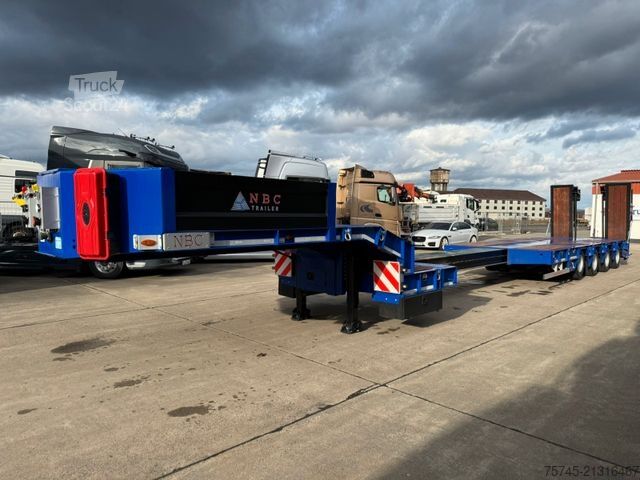 Dieplader oplegger  GVN TIEFLADER*AUZIEHBAR 6 M*LENKACHSE*PEN