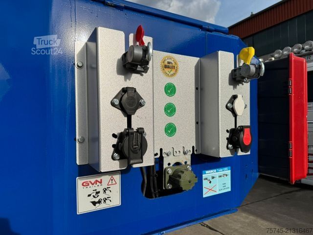 Dieplader oplegger  GVN TIEFLADER*AUZIEHBAR 6 M*LENKACHSE*PEN