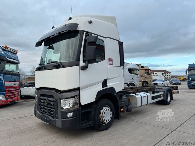 Camion porte-caisses amovibles RENAULT T 460 * LBW * 2 X TANK * RETARDER * GERMAN TRUCK