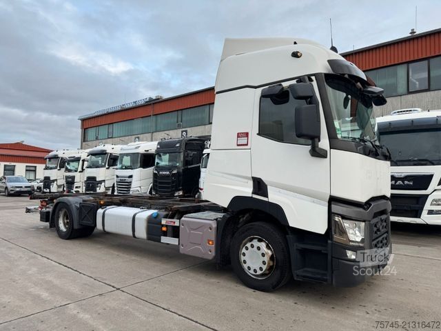 Camion porte-caisses amovibles RENAULT T 460 * LBW * 2 X TANK * RETARDER * GERMAN TRUCK