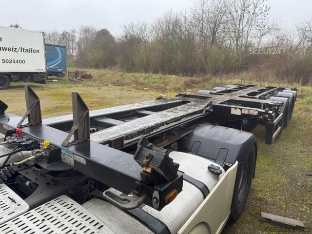 Wissellaadbak oplegger D-TEC VCC 01, Flexitrailer, Liftachse, 45