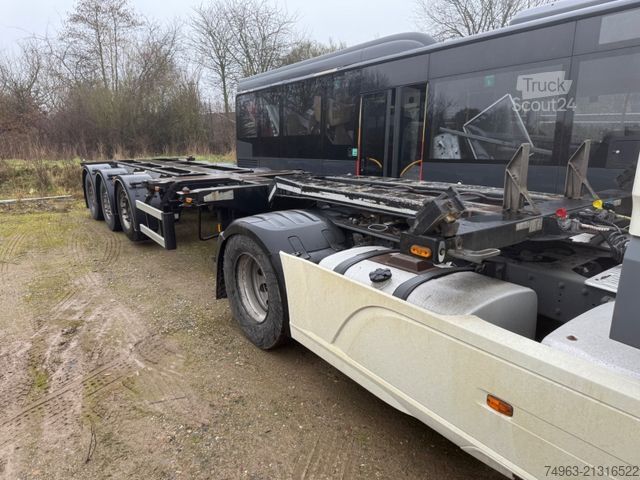 Wissellaadbak oplegger D-TEC VCC 01, Flexitrailer, Liftachse, 45