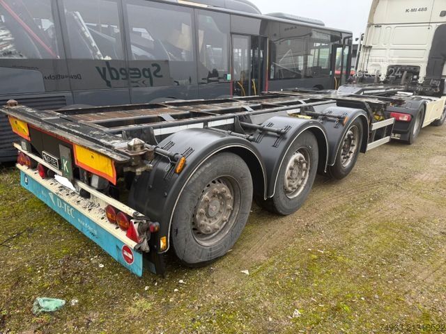 Wissellaadbak oplegger D-TEC VCC 01, Flexitrailer, Liftachse, 45
