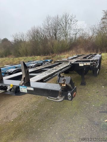 Wissellaadbak oplegger D-TEC VCC 01, Flexitrailer, Liftachse, 45