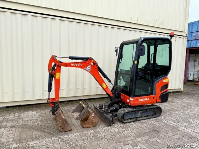 Miniescavatore KUBOTA KX016-4 / 2020 BJ / 1.109 Stunden / 3 x Löffel
