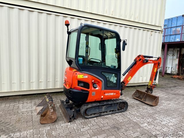 Miniescavatore KUBOTA KX016-4 / 2020 BJ / 1.109 Stunden / 3 x Löffel
