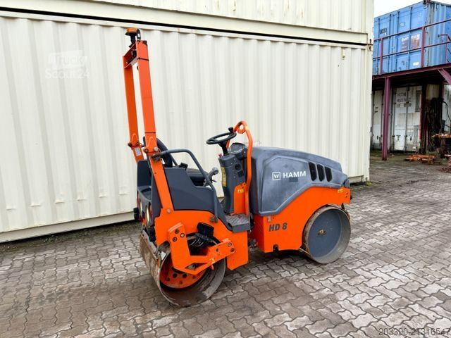Cilindru compactor cu tambur simplu HAMM HD8VV / 2016 BJ / 773 H / 1.580 KG