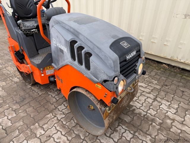 Cilindru compactor cu tambur simplu HAMM HD8VV / 2016 BJ / 773 H / 1.580 KG