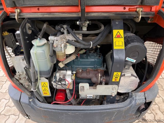 Miniescavatore KUBOTA KX016-4 / 2020 BJ / 1.142 Stunden / 2 x Löffel