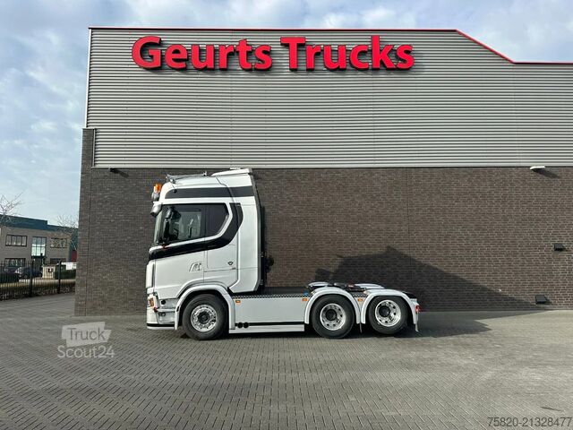 Standard-SZM Scania S650 V8  A6X2NB  SPECIAL INTERIOR TREKKER MET H...