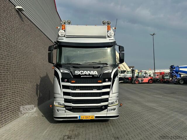 Standard-SZM Scania S650 V8  A6X2NB  SPECIAL INTERIOR TREKKER MET H...
