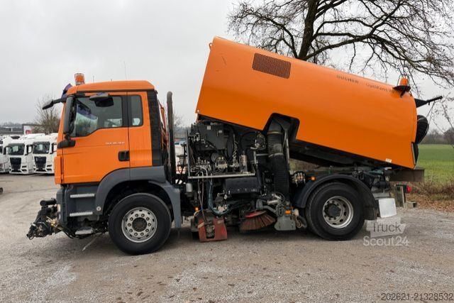 Spazzatrice stradale MAN TGS 18.360 4x2 Bucher