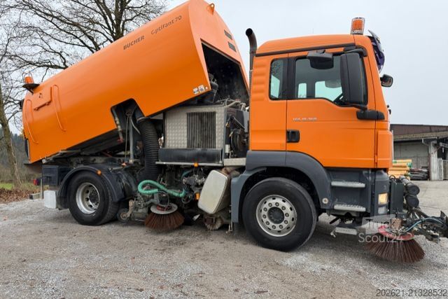 Spazzatrice stradale MAN TGS 18.360 4x2 Bucher