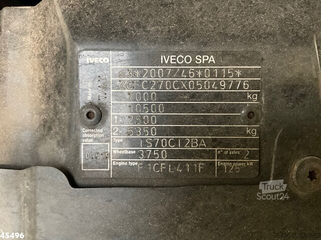 Vehicul de aspirație Iveco 70C170 Euro 6 Waterkracht hogedrukunit Just 182...