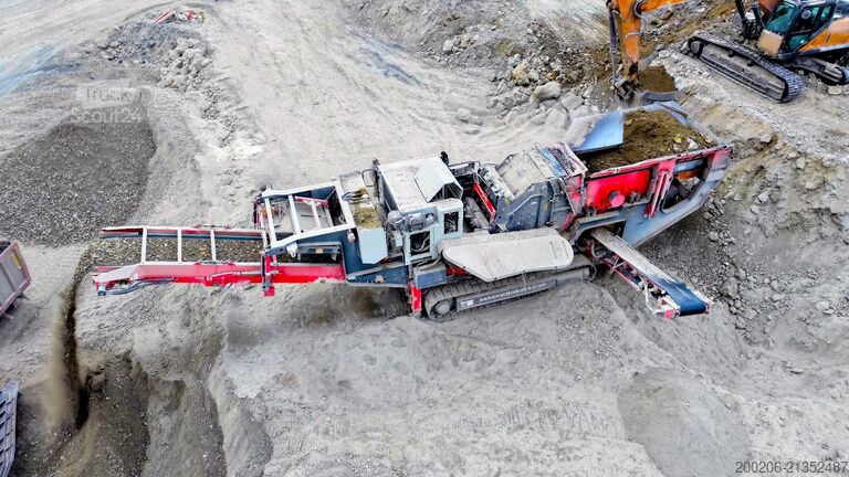 Smulkinimo įranga FABO Sandvik QI441 Used Mobile Crusher