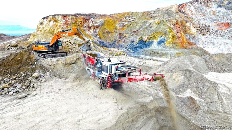 Smulkinimo įranga FABO Sandvik QI441 Used Mobile Crusher
