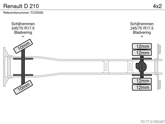 валіза Renault D 210