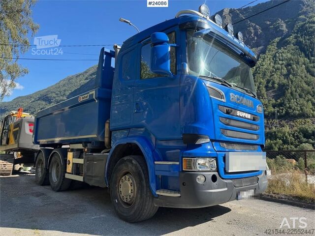  Scania R580 6x4 Tipper Truck