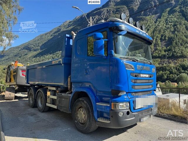  Scania R580 6x4 Tipper Truck