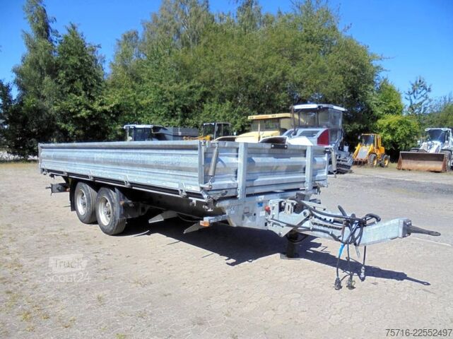  Humbaur HTK 105524 inkl. Alu-Rampen + Aufbau 5,5 m