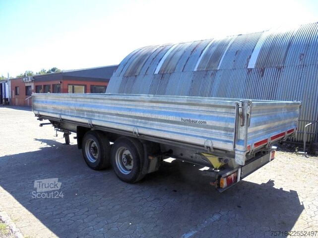  Humbaur HTK 105524 inkl. Alu-Rampen + Aufbau 5,5 m
