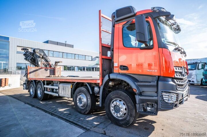 Piattaforma di carico MERCEDES AROCS 3243+HIAB XS211 EP5 HI DUO /5 X