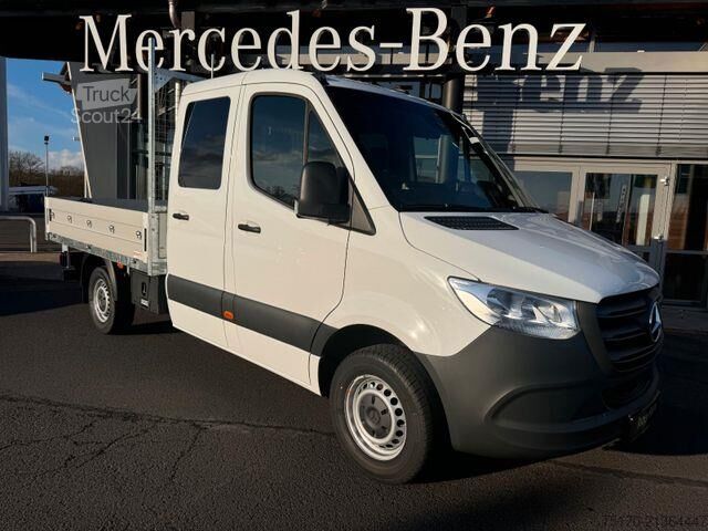 Camion à plateau double cabine Mercedes-Benz Sprinter 317 CDI DoKa Klima Stdheiz AHK3,5to