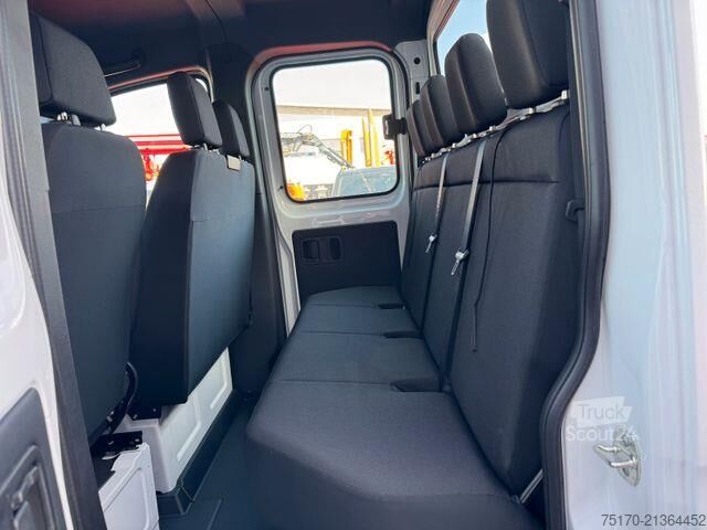 Camion à plateau double cabine Mercedes-Benz Sprinter 319 CDI 3665 DoKa Klima Kamera AHK