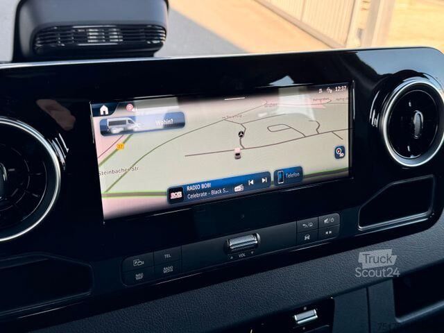 Camion à plateau double cabine Mercedes-Benz Sprinter 319 CDI 3665 DoKa Klima Kamera AHK