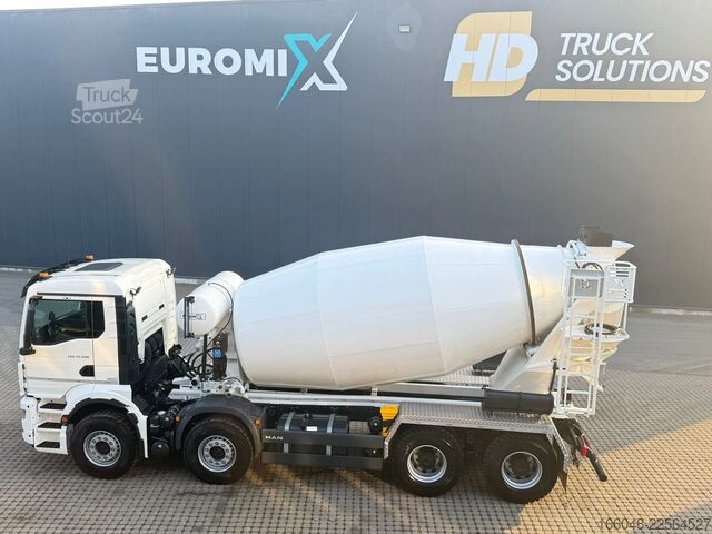 Blender MAN TGS 33.480 TGS 35.480 8x4 EuromixMTP EM 10 L