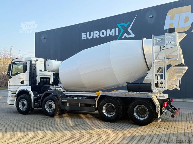 Blender MAN TGS 33.480 TGS 35.480 8x4 EuromixMTP EM 10 L