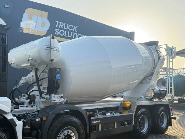 Blender MAN TGS 33.480 TGS 35.480 8x4 EuromixMTP EM 10 L