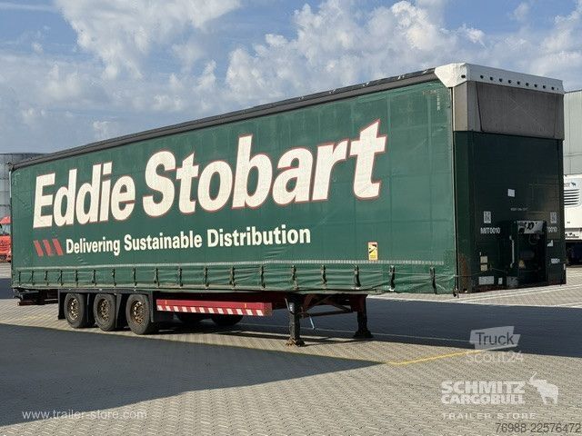 Open oplegger met zeil Schmitz Cargobull Curtainsider Mega