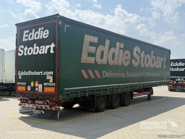 Open oplegger met zeil Schmitz Cargobull Curtainsider Mega