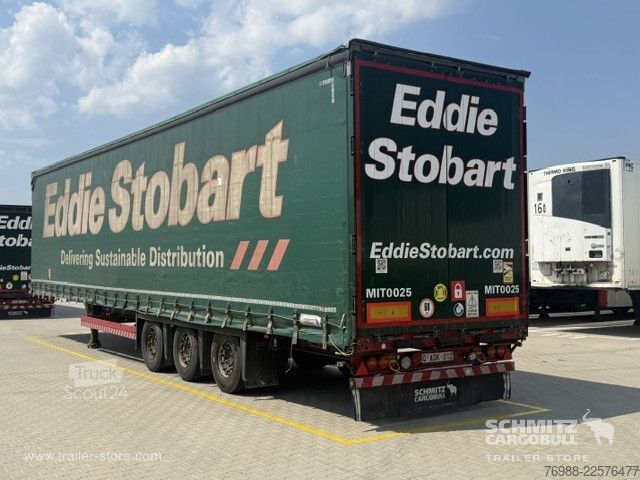 Open oplegger met zeil Schmitz Cargobull Curtainsider Mega