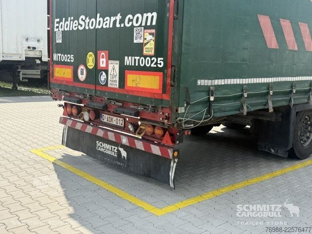 Open oplegger met zeil Schmitz Cargobull Curtainsider Mega