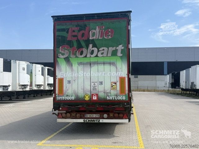 Open oplegger met zeil Schmitz Cargobull Curtainsider Mega