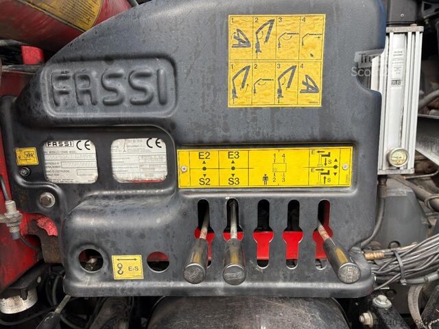 Furgon transport auto DAF CF 85.410 + FASSI F365A - 6X EXT. + REMOTE + 6X...