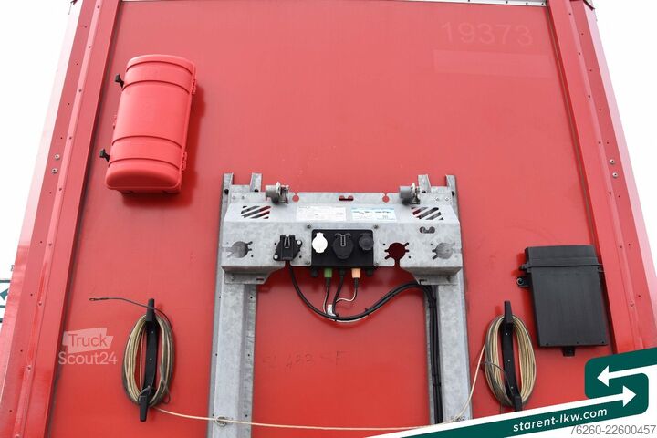 Semi-remorque bâchée SCHWARZMÜLLER SAF Achsen Palettenkasten XL TÜV 11/26