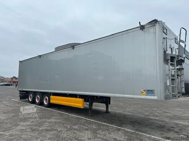 Fond mouvant Knapen Trailers K200 - 92m3 2xLiftachse Alcoa NLtrailer