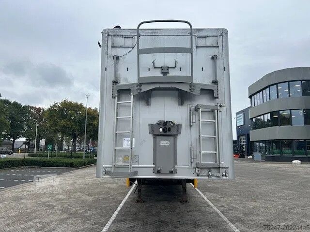 Fond mouvant Knapen Trailers K200 - 92m3 2xLiftachse Alcoa NLtrailer