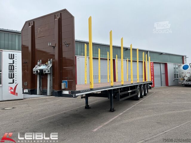 Otvorený náves SCHWARZMÜLLER S1*Holzrungen & Plattform*Liftachse*SAF-Achsen*