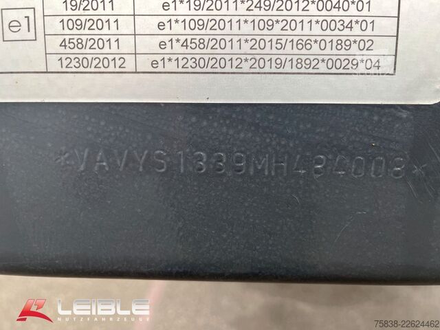 Otvorený náves SCHWARZMÜLLER S1*Holzrungen & Plattform*Liftachse*SAF-Achsen*