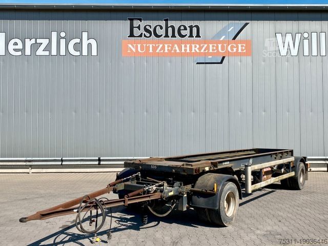 Przyczepa rolowana HÜFFERMANN HSA 18.65 | Reifenprofil: 75%*Blatt*50mm Zugauge