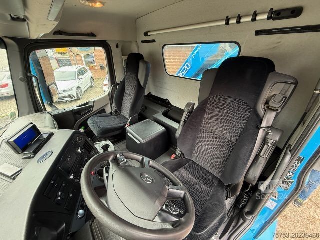 Camion poids lourd MERCEDES-BENZ Antos 1845LS + HMF 2620 Kran